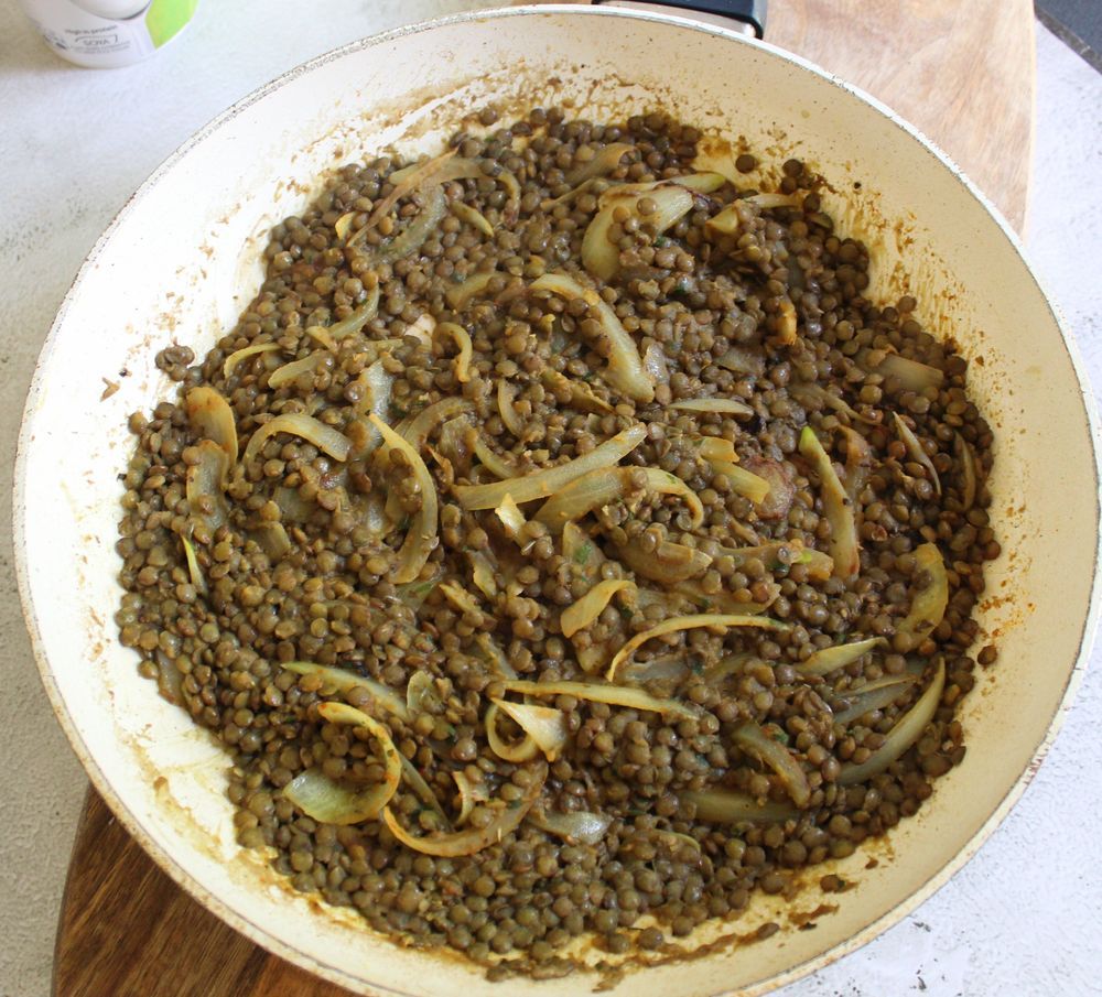 courgette-lentils-rice