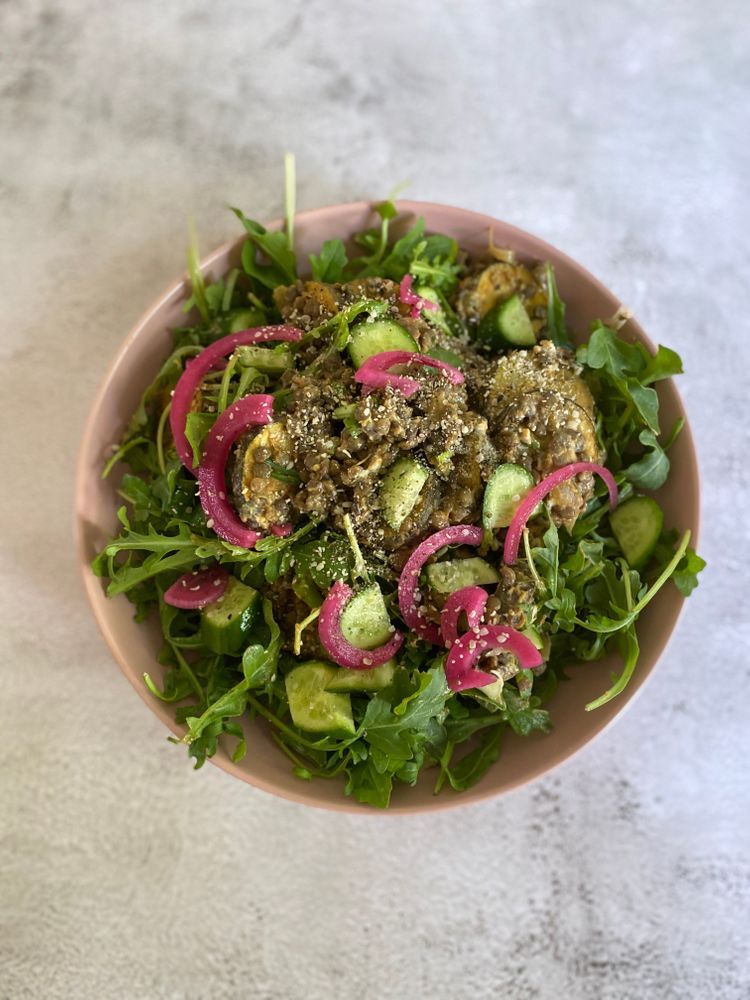 lentilsalad