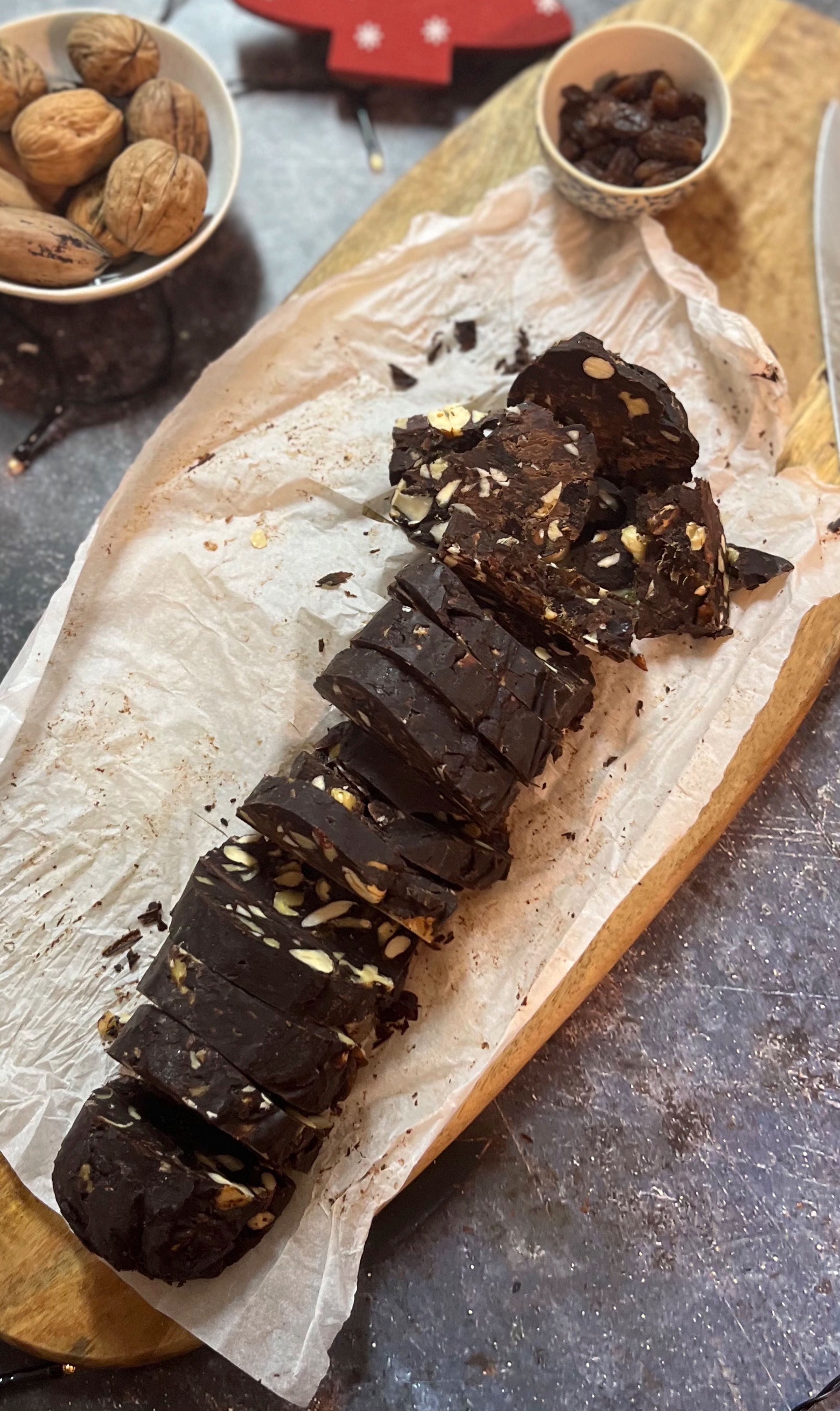 chocolate nut roll