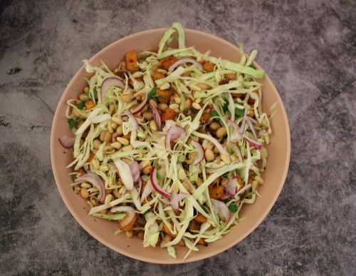 salad-with-haricot-beans