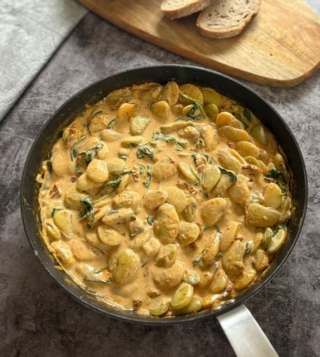 creamy-harissa-butter-beans