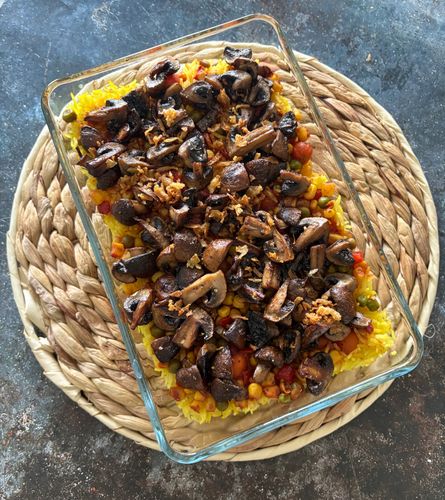 veggie-mushroom-rice