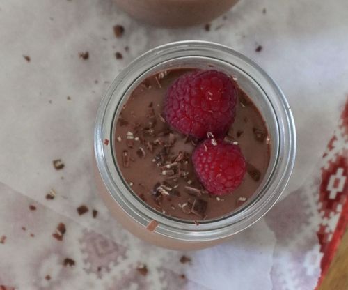 chocolate-raspberry-mousse