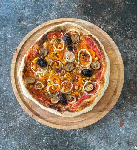 sausage-pizza