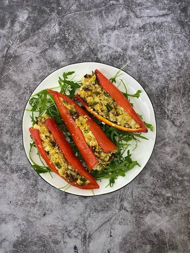 garlicky-stuffed-pointed-peppers